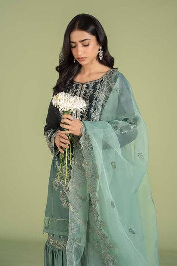 Maria B DWEF246-ESM-GRN Online Shopping